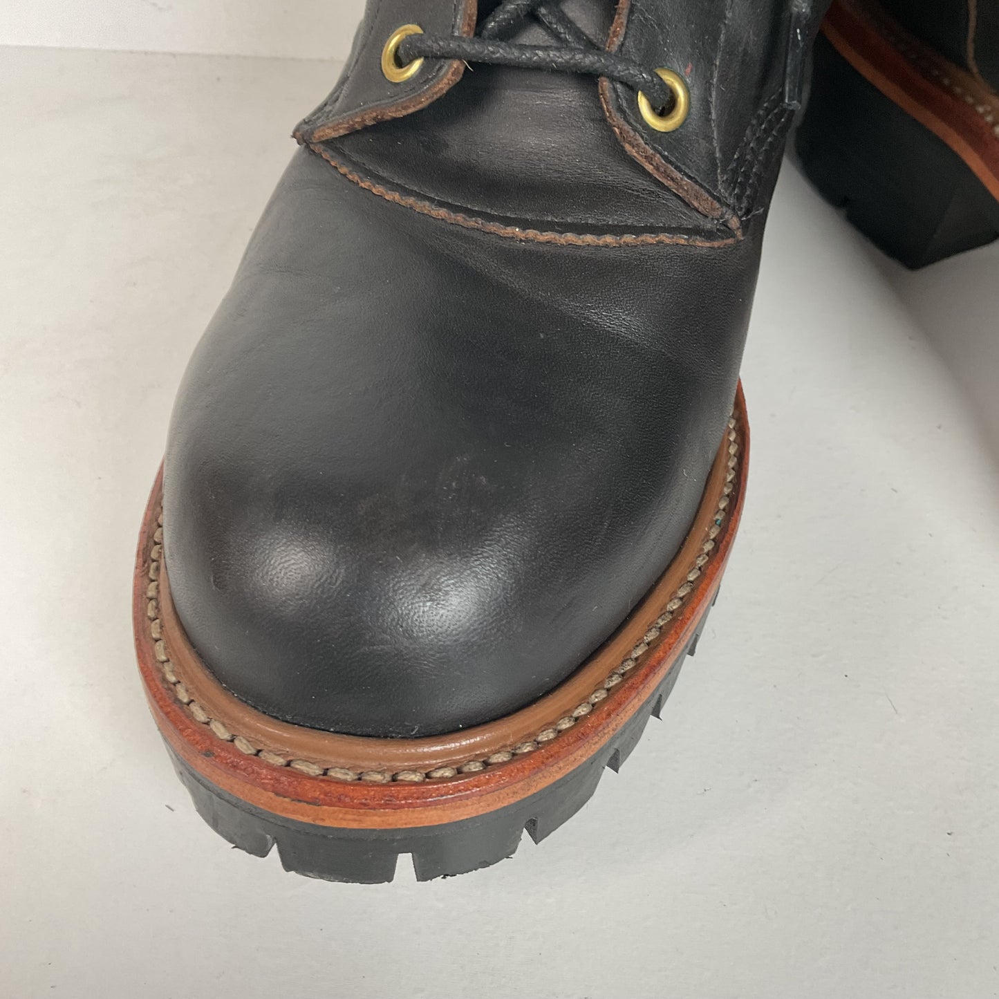 Vintage Chippewa Super Logger Boots | Soft Toe | USA Made | 10.5 EE