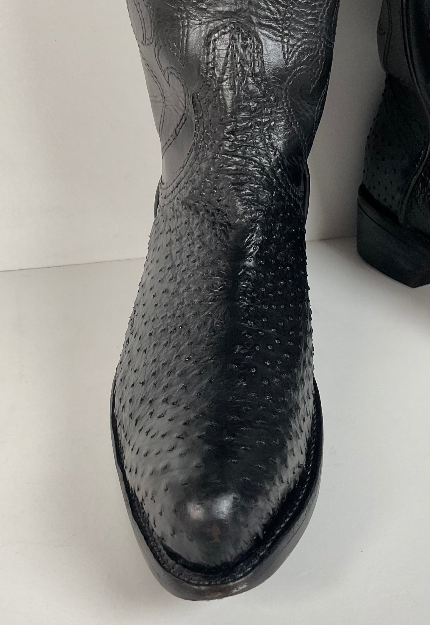 Custom Turkey Quill Cowboy Boots | USA Made | Gallapava | Men’s 9.5 D