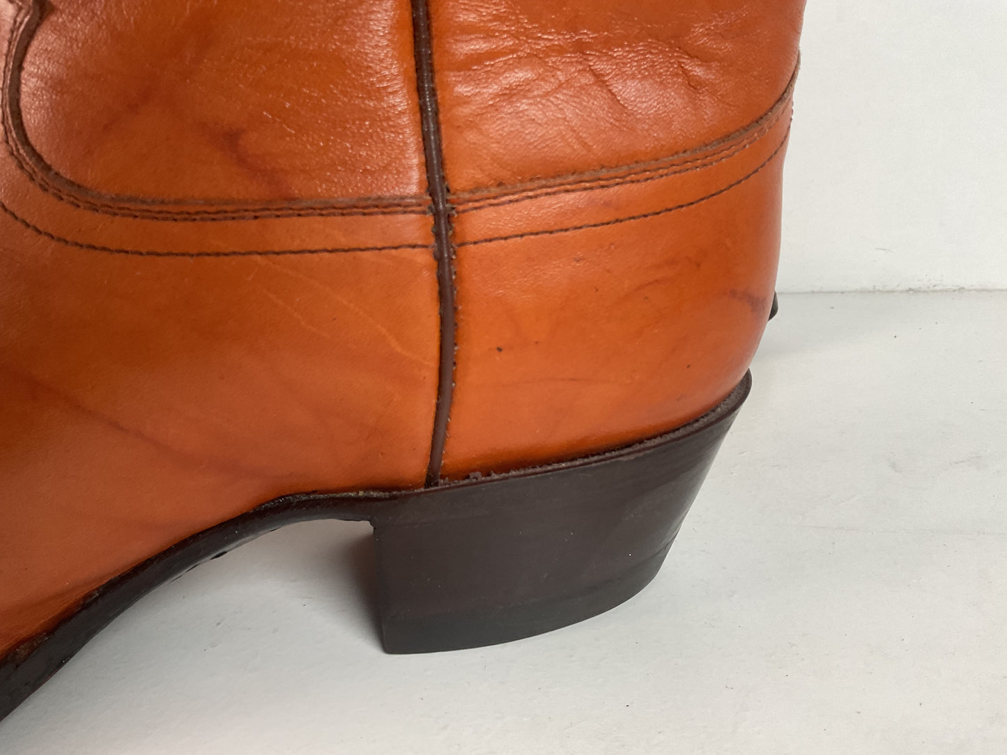 Vintage Justin Redwood Cowboy Boots | USA Made | 10.5 D