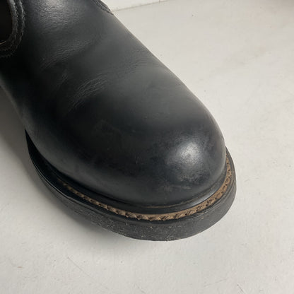 Vintage Heavy Duty Engineer Boots 7.5 USA Made Steel Toe Motorcycle