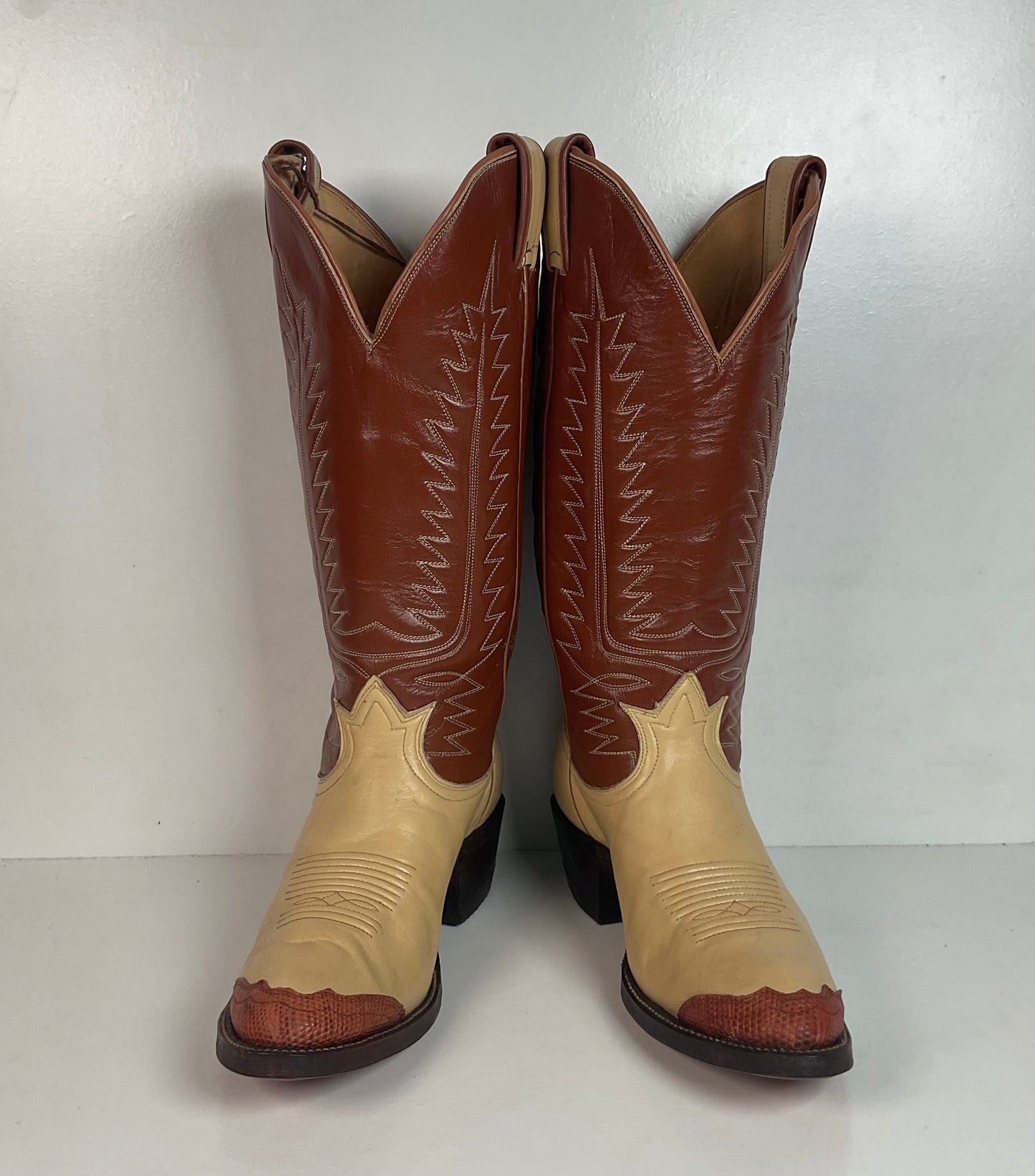 Tony Lama Urban Cowboy Boots Men’s 7 B | Women’s 8 Gold Label USA Made
