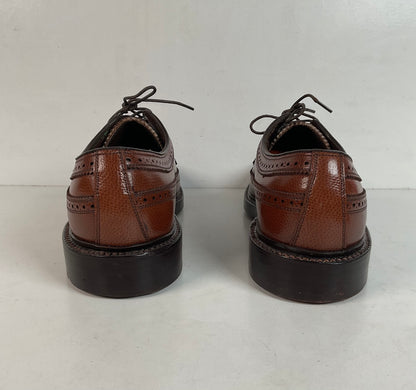 Vintage Florsheim Imperial Longwing Derby Loafers | V-Cleat | 93602 | Narrow | Men’s 9 C