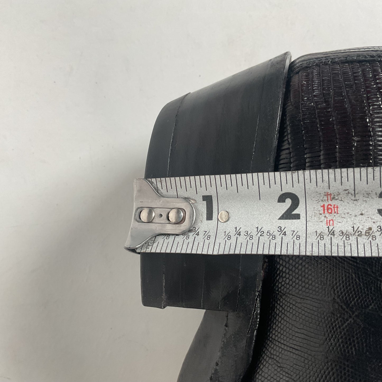 Vintage Dan Post Teju Lizard Cowboy Boots | USA Made | Black Cherry | Men’s 9 D