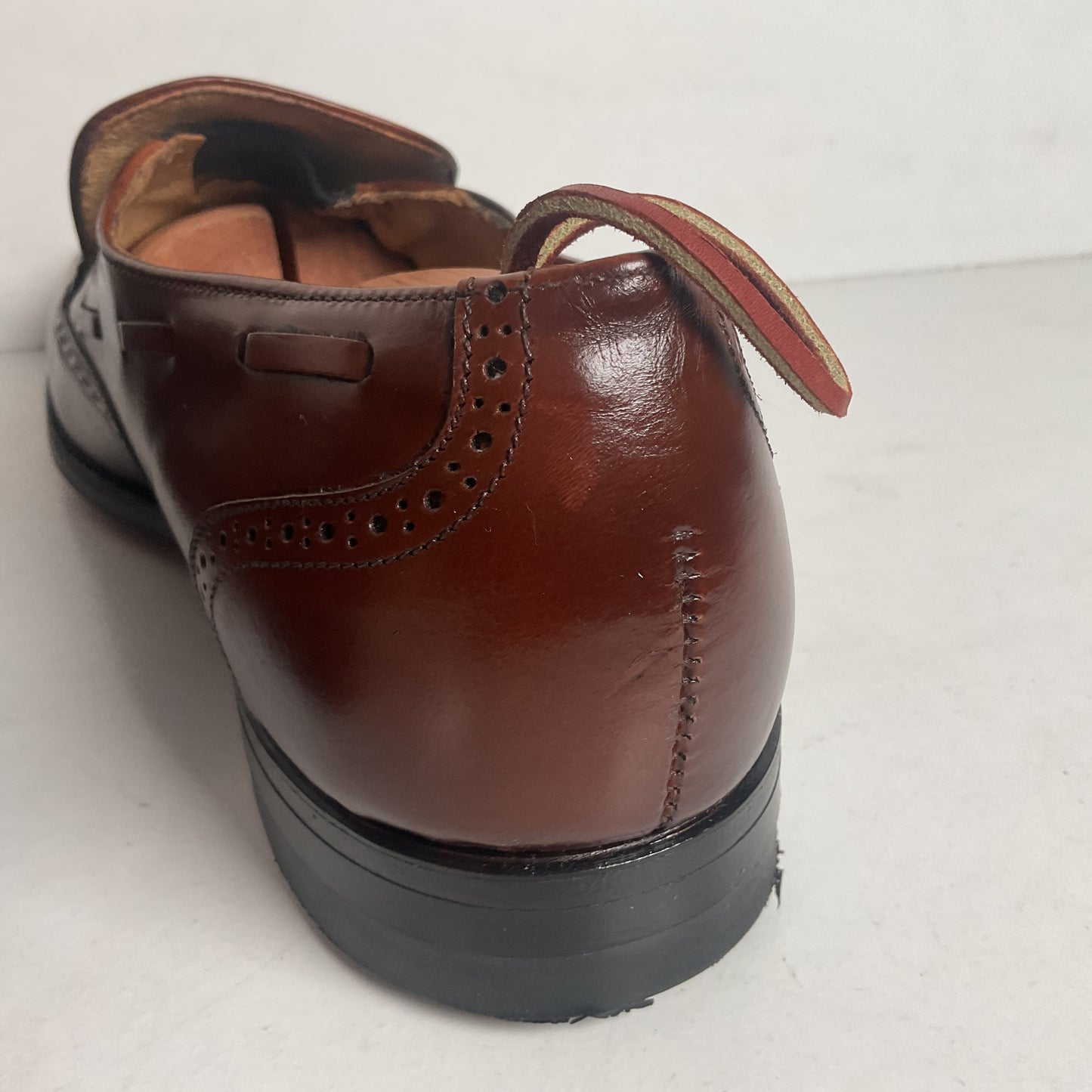 Vintage Hanover Brown Tassel Loafers 11.5 D USA Made