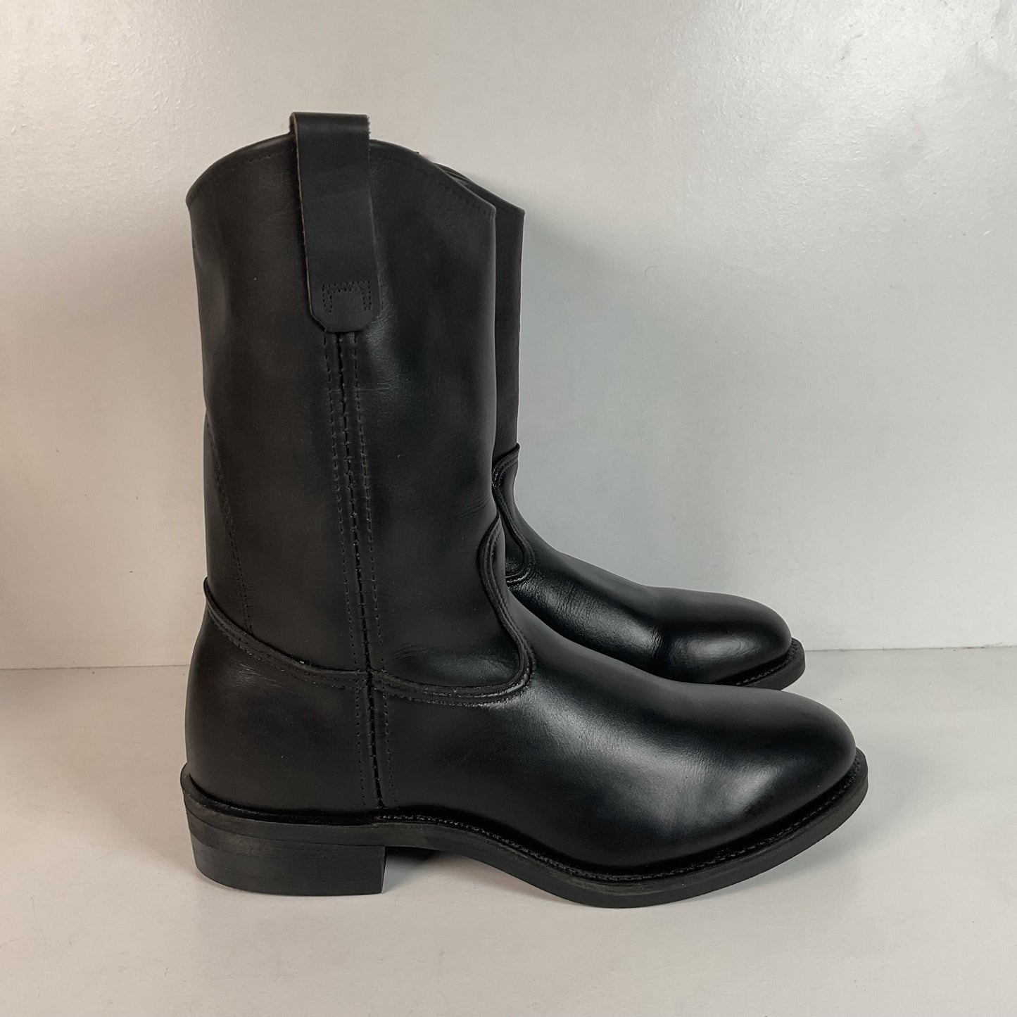 Vintage Red Wing Steel Toe Pull On Boots 11 B USA Made Style 1194