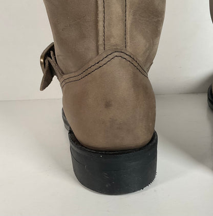 Chippewa Engineer Boots | Distressed Nubuck | USA Made | Women’s 8 M