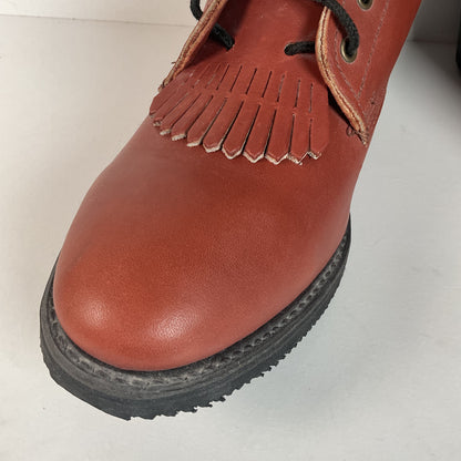 Vintage Western Packer Boots | Lace Up | USA Made | Men’s 12 D