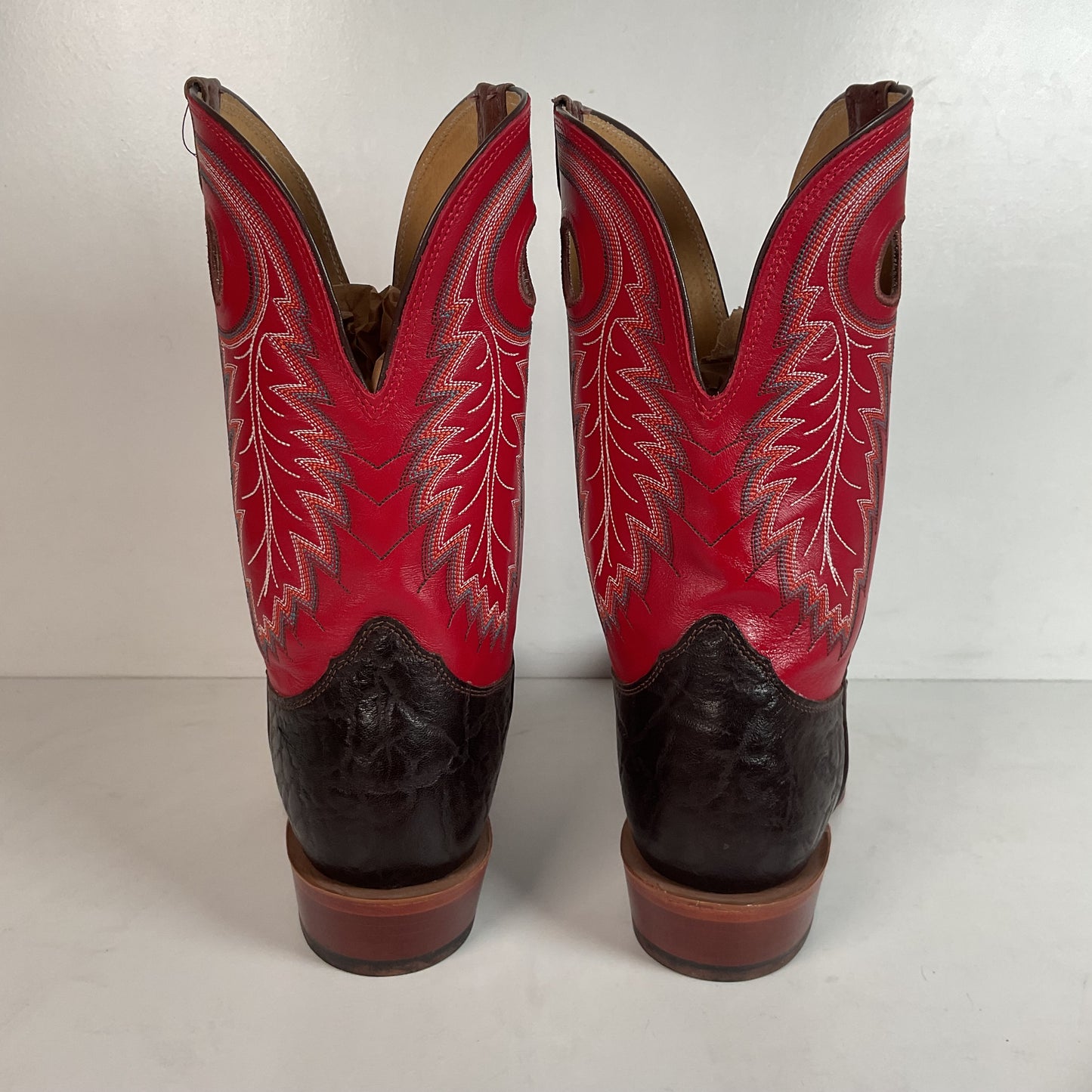 Nocona Shorty Buckaroo Boots 11.5 D Punchy USA Made