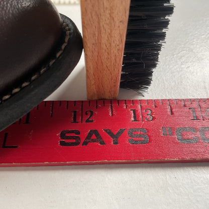 Vintage Nocona Burgundy Boar Cowboy Boots 10.5 D USA Made Wild Pig Skin