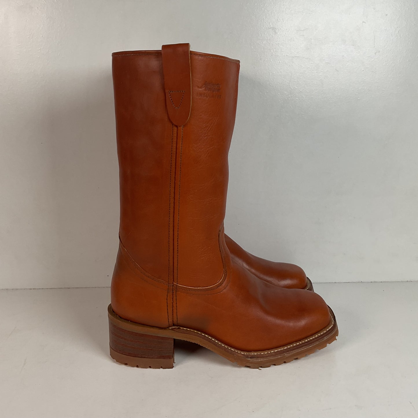Vintage Texas Brand Campus Boots | Winter Insulated | USA Made | Men’s 9 D