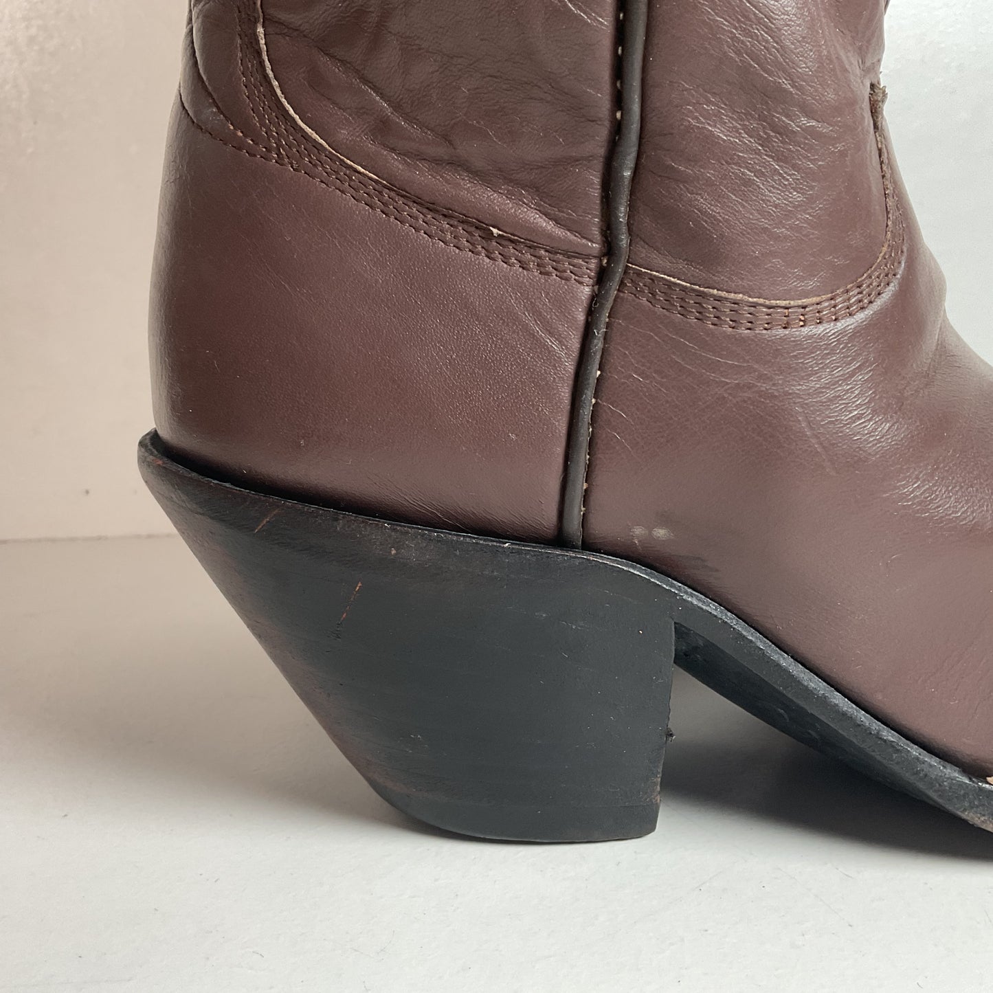 Custom Tall Top Cowboy Boots 11 Wide Shooter Style