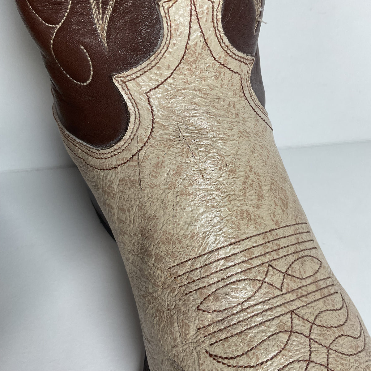 Vintage Justin Exotic Antelope Cowboy Boots | USA Made | Men’s 8 D