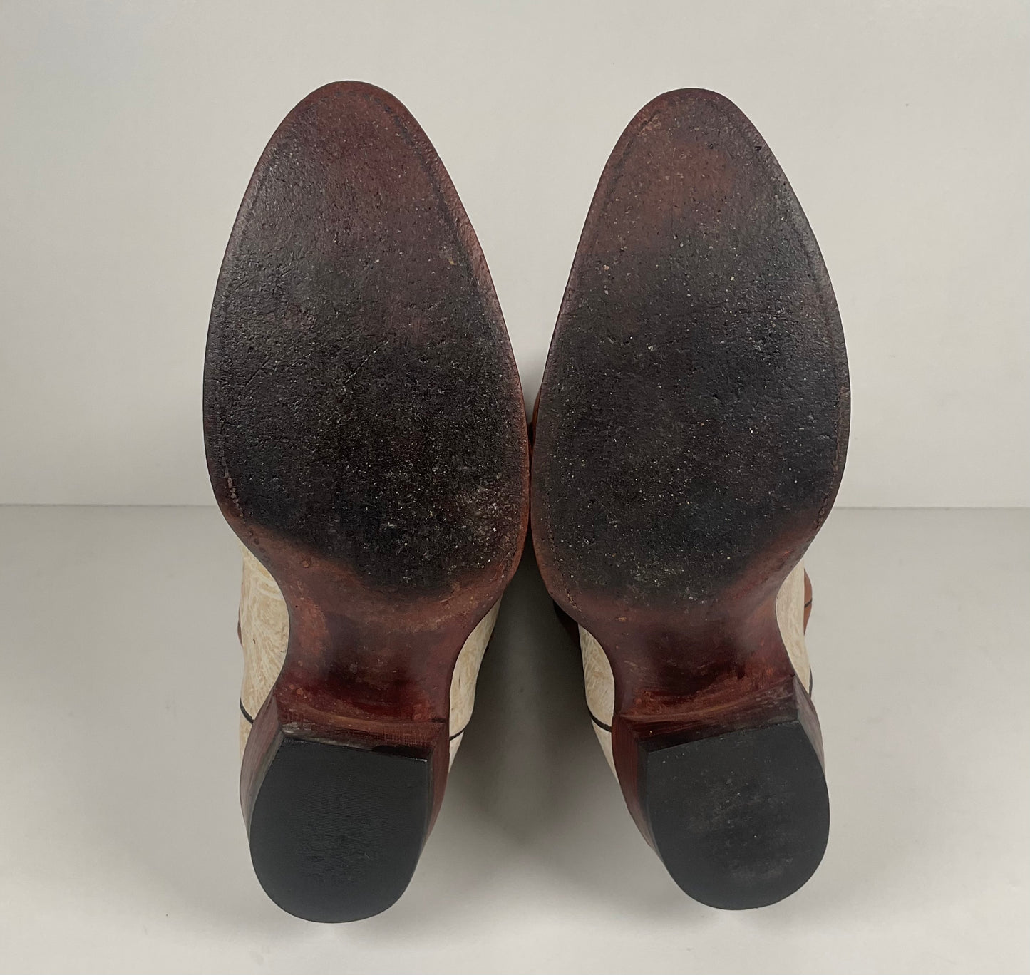 Vintage J. Chisholm Antelope Cowboy Boots | Exotic | USA Made | Men’s 9.5 D