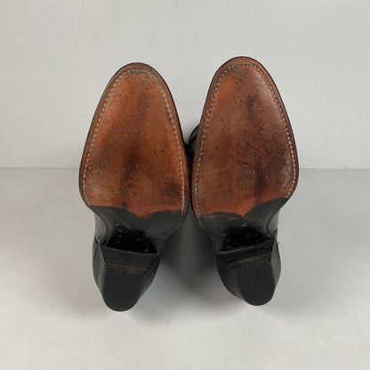 Vintage Abilene Cowgirl Boots | USA Made | Marbled Leather | Women’s 8 M