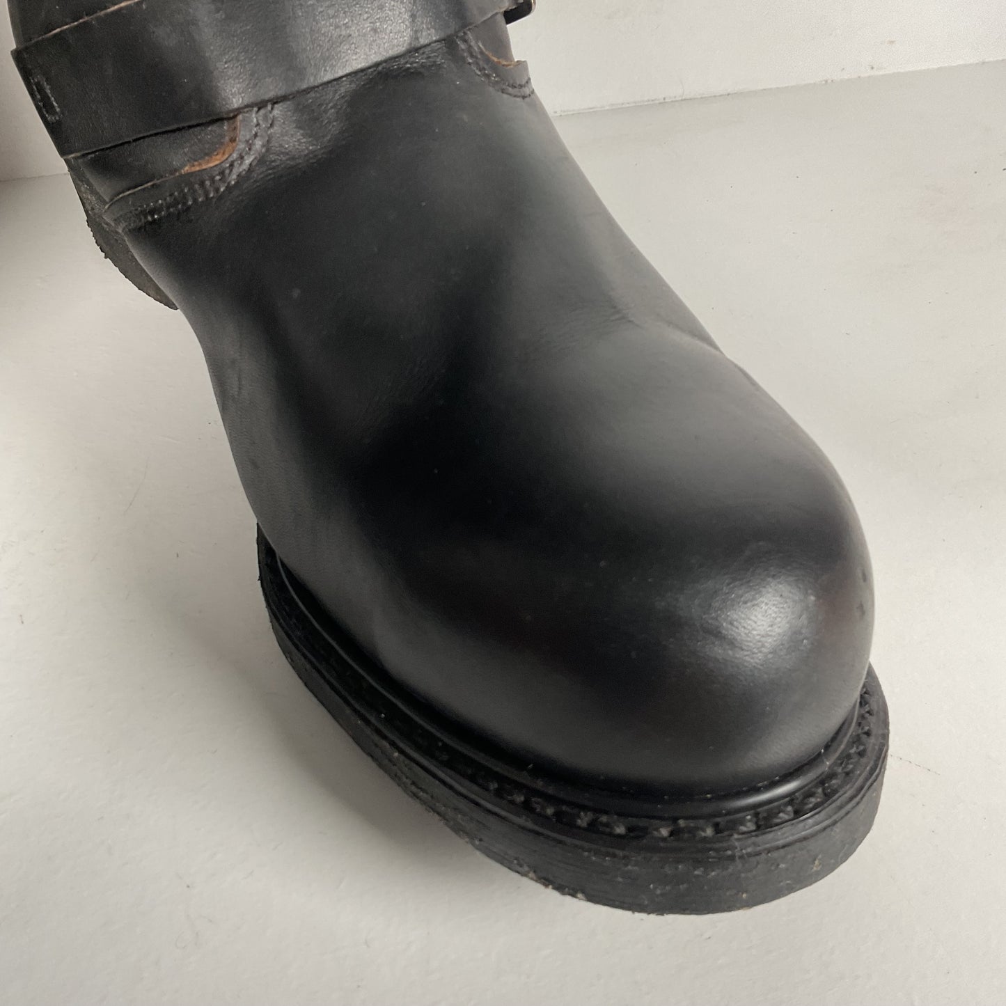 Vintage Carolina Tall Engineer Boots | Saftey Toe | USA Made | Wide | Men’s 12 W