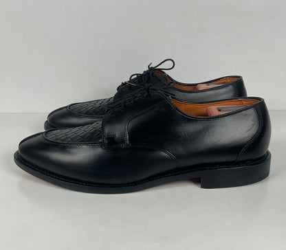 Vintage Allen Edmonds | Hersey Derby Shoes| Basket Weave | Split Toe | Men’s 11