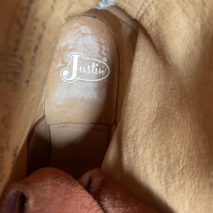 Vintage Justin Kiltie Packer Boots | USA Made | Lacer | Women’s 8.5 B