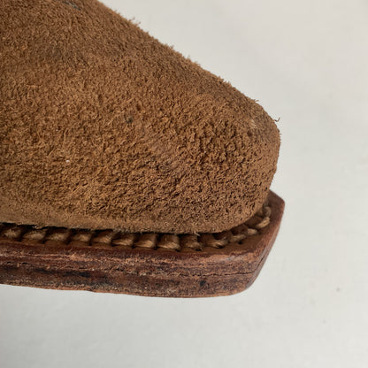 Vintage Sears Suede Cowboy Boots | Rough Out | 1960s-1970s | USA Made | 10 D