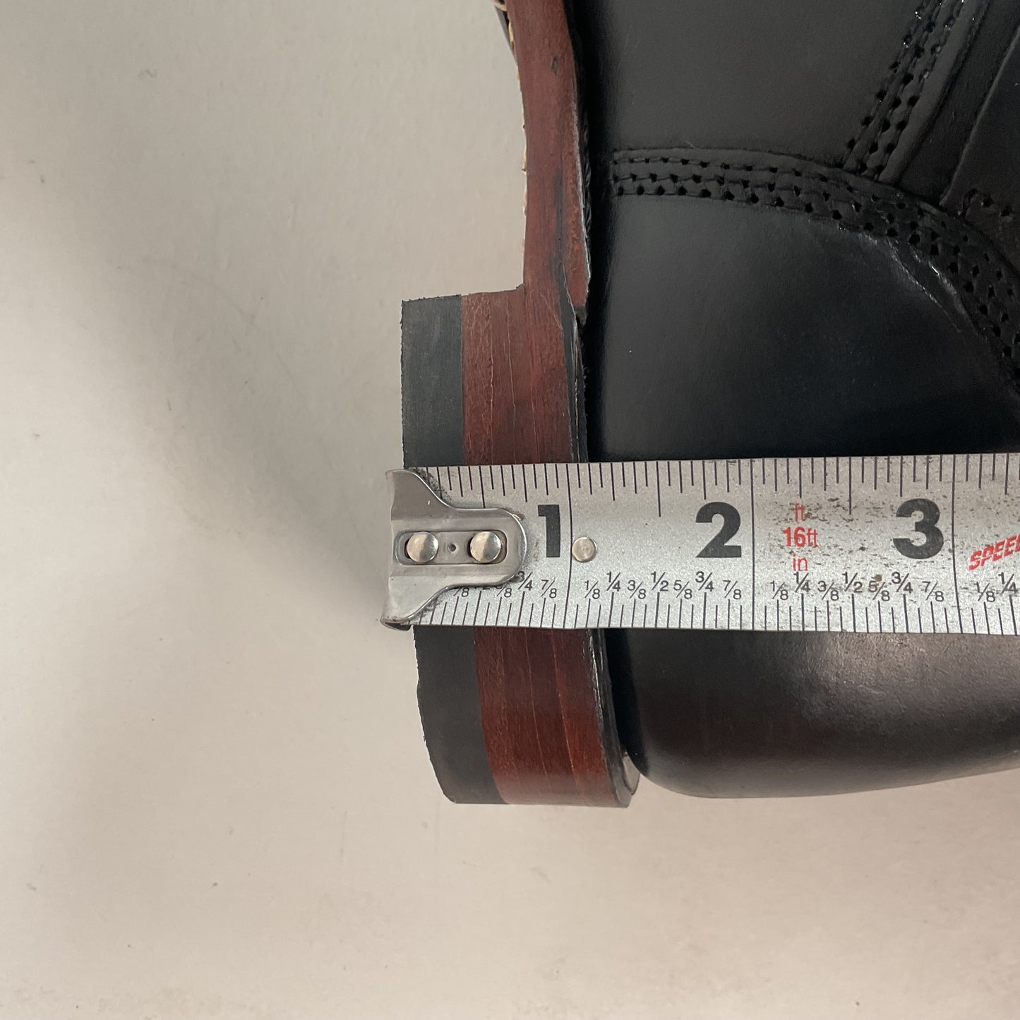 Frye John Addison Engineer Boots 11.5 M USA Made Black Calf