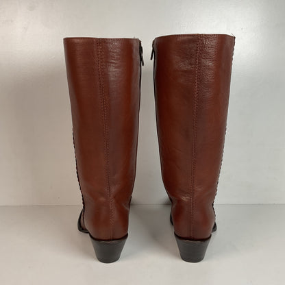 Montana Braided Shooter Boots Men’s 8.5 Extra Wide | Women’s 9.5 Campus Riding