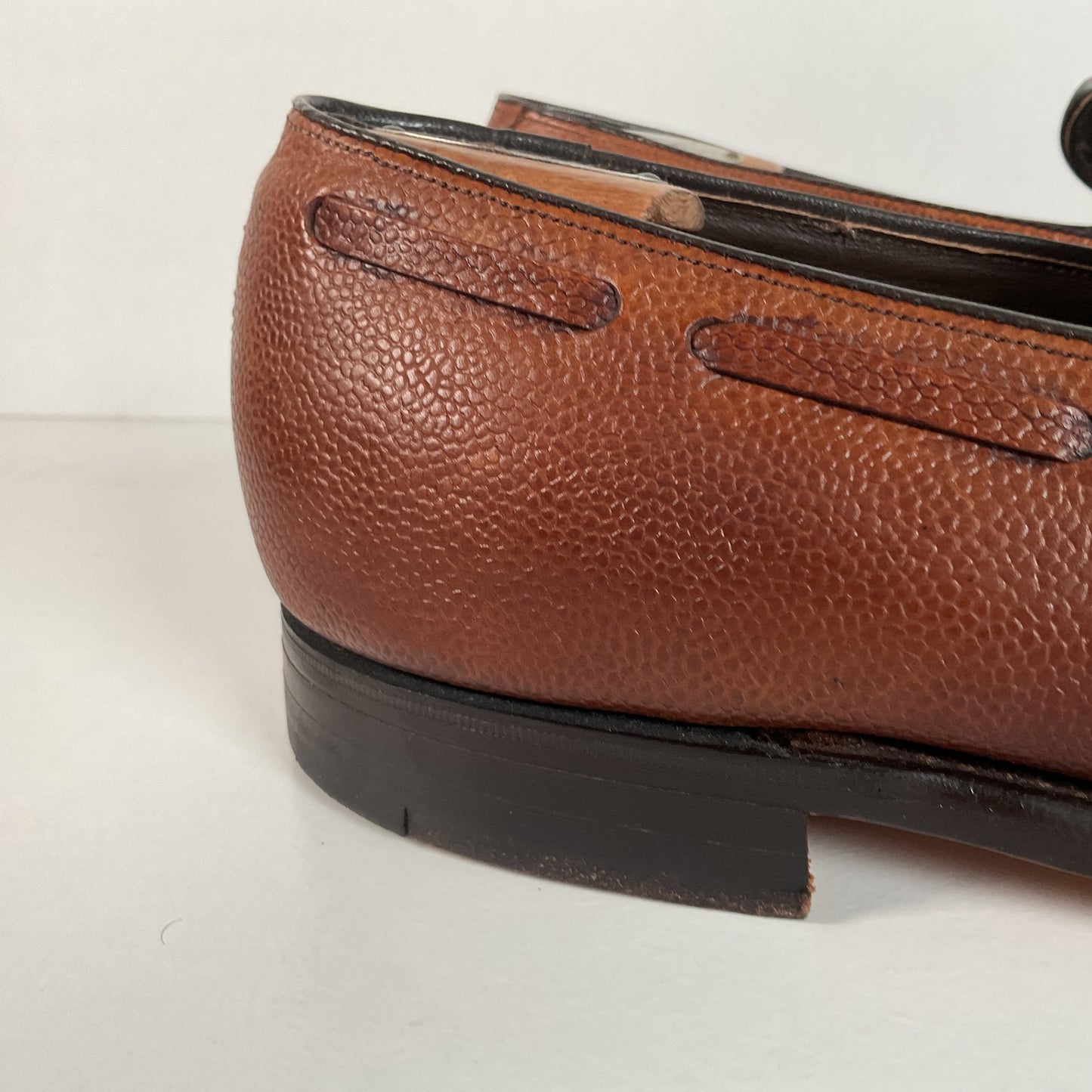 Vintage Johnston Murphy Tassel Loafer | Crown Aristocraft | USA Made | 9.5 D