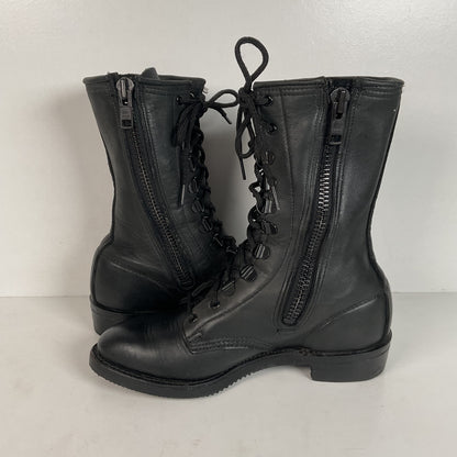 Vintage Harley Davidson Lace Up Boots | USA Made | Women’s 7.5 M