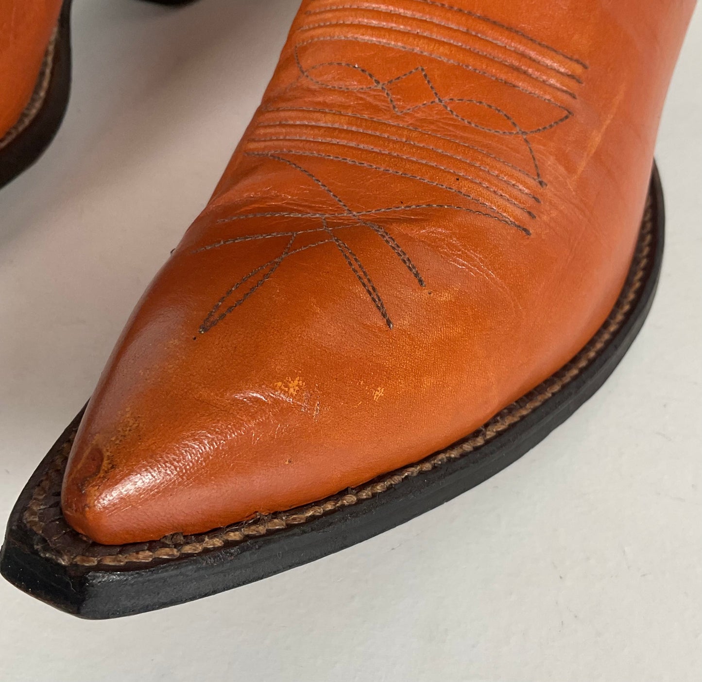 Vintage Tony Lama Cowboy Boots | X Toe | 1950s | Men’s 7.5 D