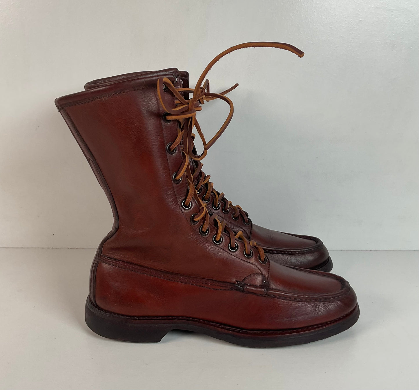 Vintage Russell Moccasin for Abercrombie Fitch Bird Shooter Boots | Men’s 5.5 | Women’s 6.5