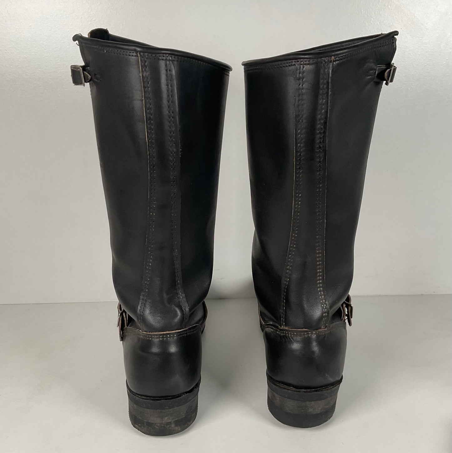 Vintage Carolina Tall Engineer Boots | Saftey Toe | USA Made | Wide | Men’s 12 W