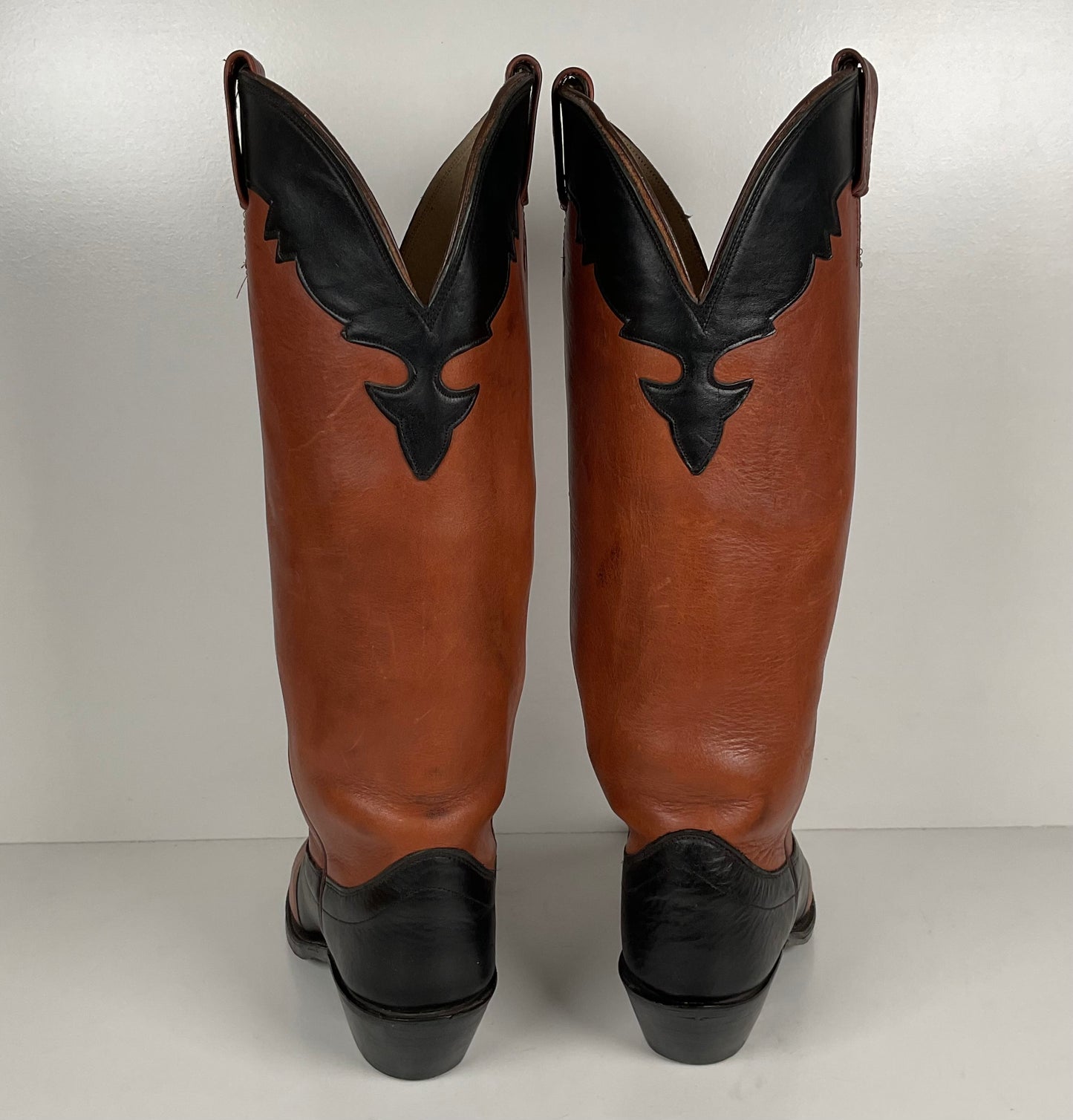 Olathe Tall Top Buckaroo Boots | USA Made | Overlay | Men’s 6 C | Women’s 7