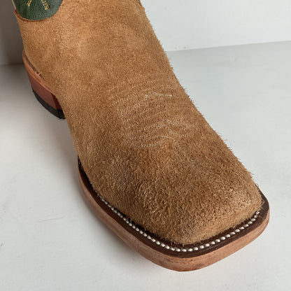 Anderson Bean Stampede Tall Top Cowboy Boots | Rough Out Suede | Men’s 11.5 EE