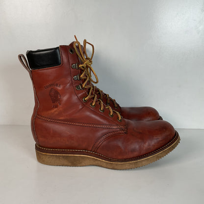 Vintage Chippewa Crepe Sport Boots 11 D USA Made Soft Toe