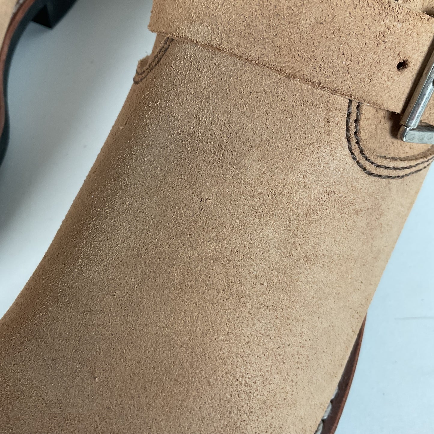 Red Wing Suede Engineer Boots | Rough Out | Sand Mojave | Women’s 8 B