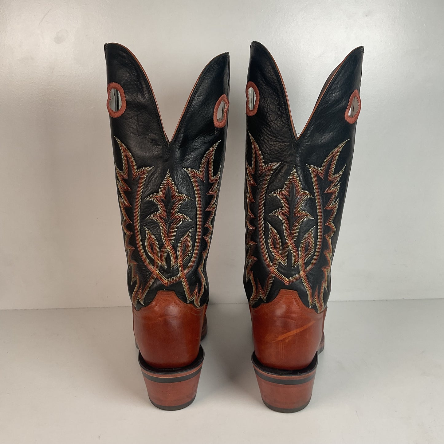 Tony Lama Renegade Buckaroo Cowboy Boots 11 D USA Made