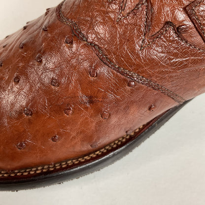 Lucchese 2000 Cowboy Boots | Full Quill Ostrich | Exotic | Men’s 8.5 D