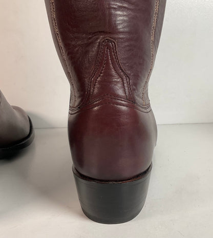 Lucchese San Antonio Cowboy Boots — French Toe — Men’s 8 D