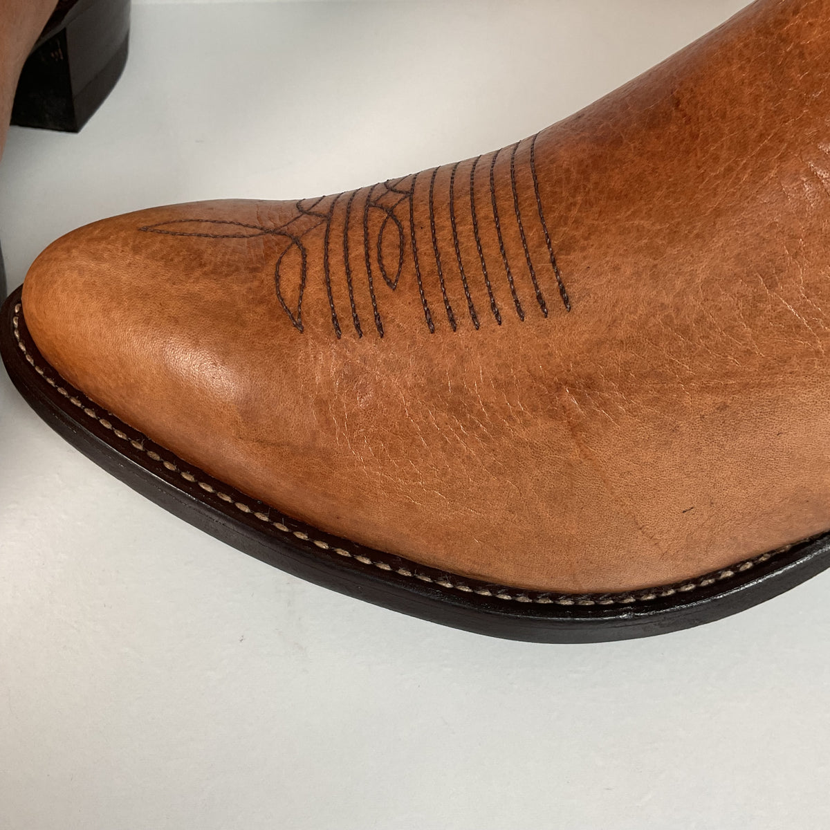 Vintage Tony Lama Bull Shoulder Cowboy Boots | USA Made | Men’s 9 D