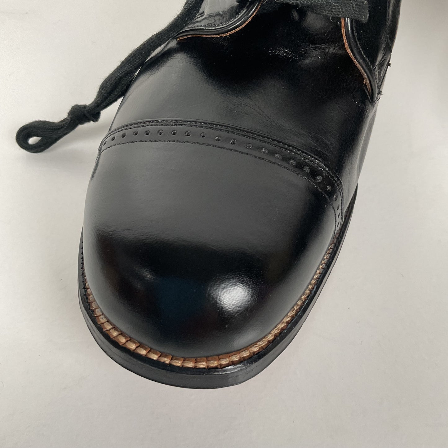 Vintage Cap Toe Derby Shoes | Connolly | 1950s | Men’s 7 E