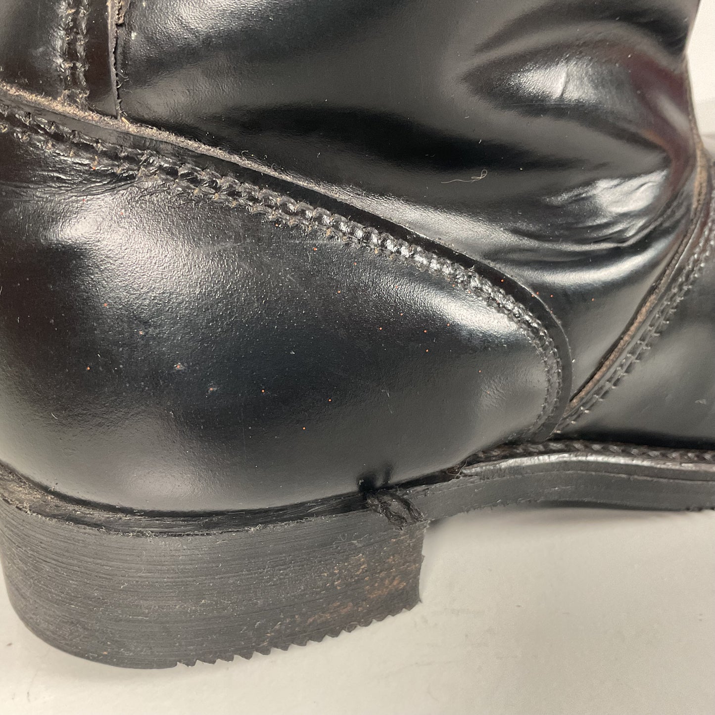Vintage Harley Davidson Tall Patrol Boots | Glossy | Engineer | Men’s 11