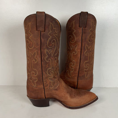 Vintage Justin Bay Apache Cowboy Boots | USA Made | Men’s 8 EE
