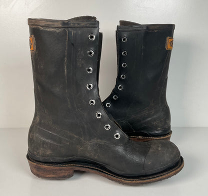 Vintage Wesco Timber Calk Boots | Leather Outsole | Men’s 11