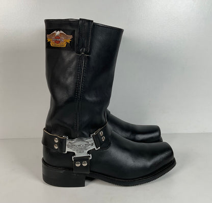 Vintage Harley Davidson Harness Boots | USA Made | Soft Toe | Men’s 11.5 M