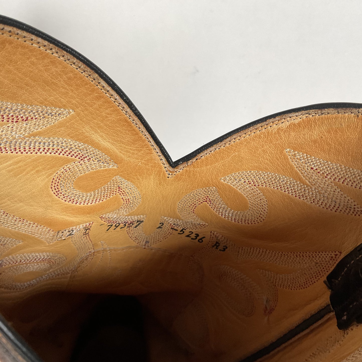 Vintage Panhandle Slim Ostrich Leg Cowboy Boots | Exotic | Black | Men’s 12 D