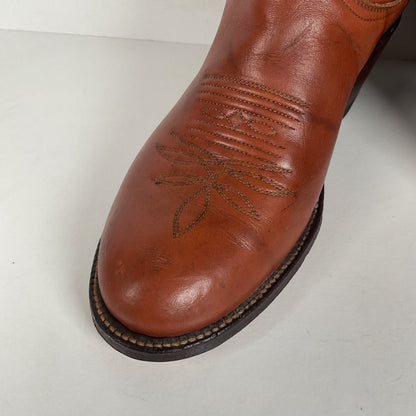 Vintage Tony Lama Tall Cowgirl Boots | Gold Label | Men’s 6.5 C | Women’s 7.5