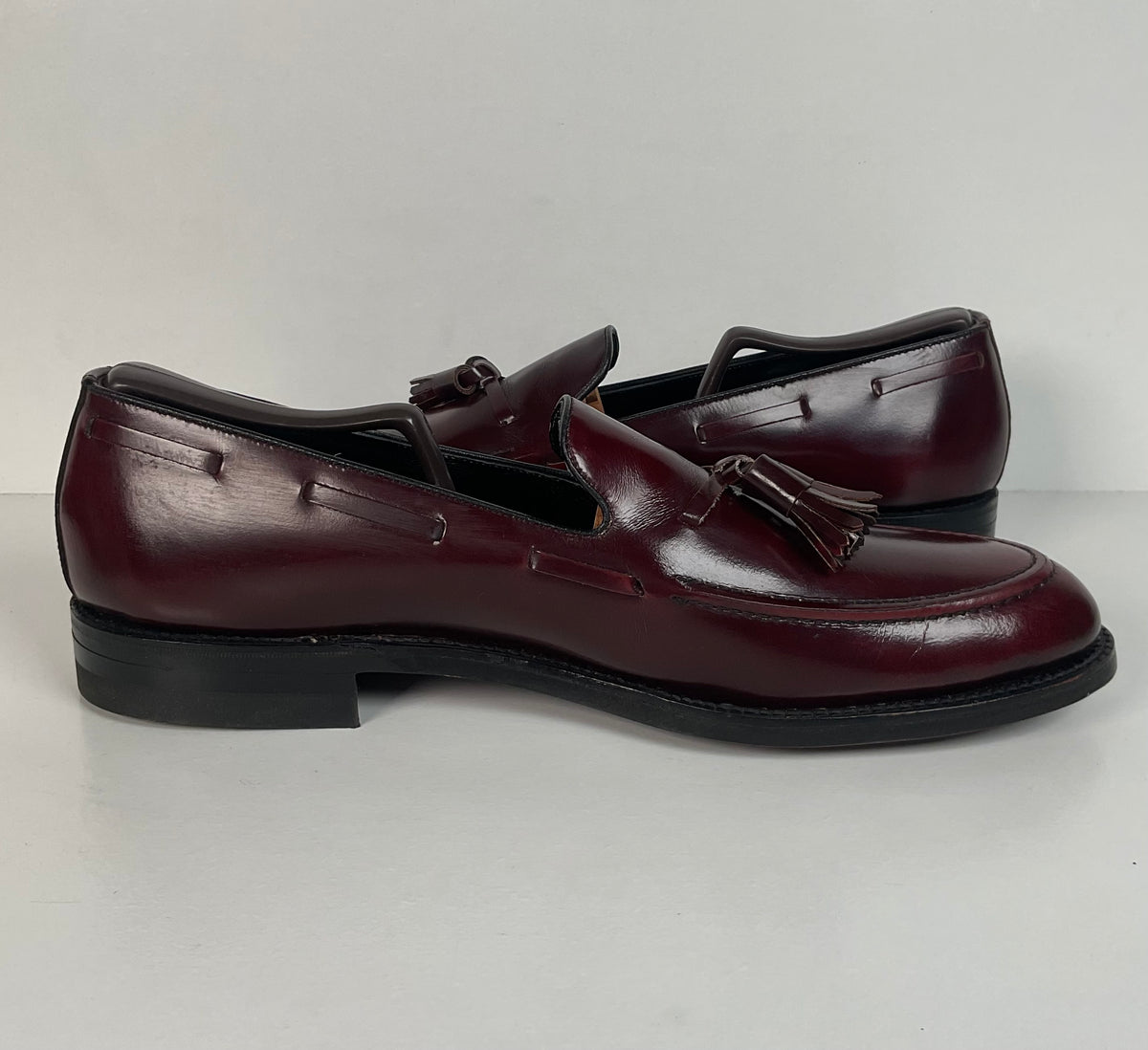 Vintage Florsheim Imperial Tassel Loafers | Tuscany Bordeaux | Men’s 10.5 AA