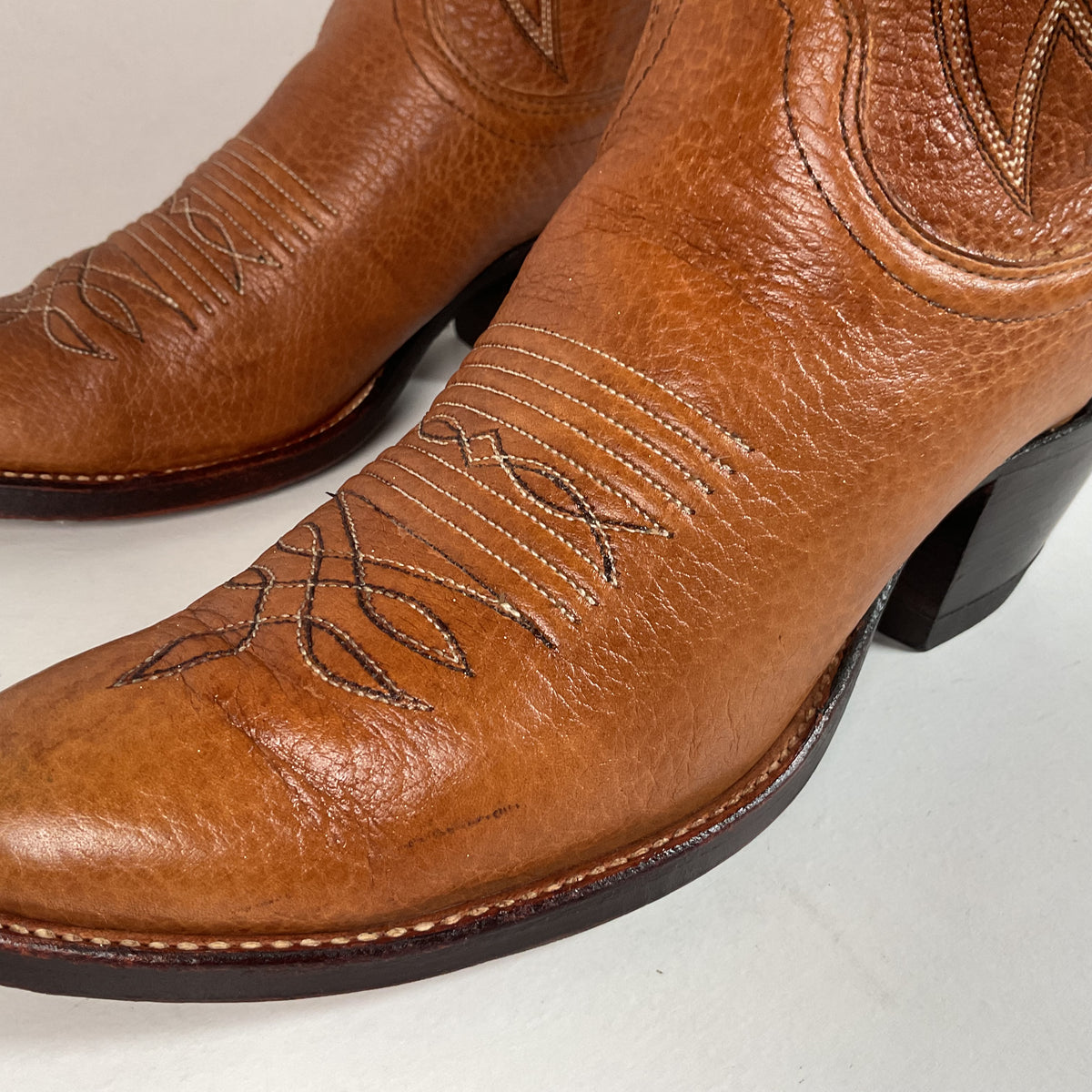 Vintage Dan Post Bullhide Cowgirl Boots | USA Made | Extra Narrow | Women’s 7 A