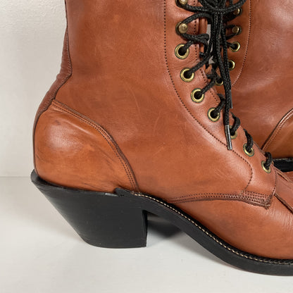 Vintage Olathe Western Packer Boots | USA Made | Men’s 9.5 D