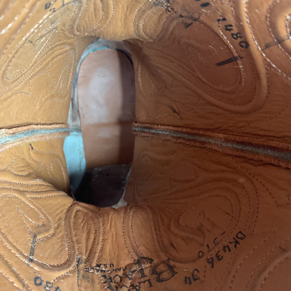 Black Jack Kangaroo Cowboy Boots — Exotic — Men’s 8 D