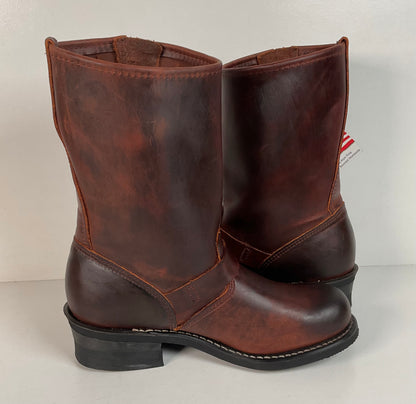 Double H Engineer Boots | USA Made | Brown | Women’s 7.5 M
