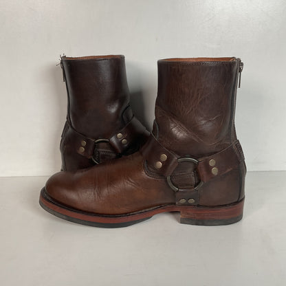 Frye John Addison Harness Boots 8 M USA Made Style 86167